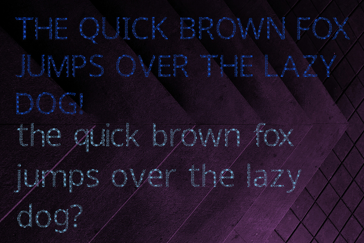 DEPRETO - pair of spider web font, a Sans Serif Font by CHIMERA (Photo 4 of 11)