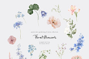 RUSTIC REVERIE Watercolor Garden, a Decorative Illustration by Muse Artist (Thumbnail 9 of 20)