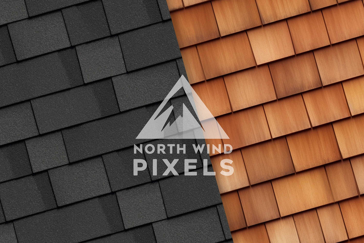 18 Roof Textures Digital Papers, a Texture Graphic by NorthWindPixels (Photo 4 of 4)