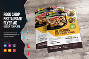 Food Restaurant Flyer Design v2, a Flyer Template by Miyaji75 (Thumbnail 1 of 5)