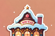 “Candy & New Year Celebration”bundle, an Illustration by ETARA by Mea Hau (Thumbnail 6 of 6)