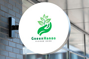 Nature Green Hands Logo, a Branding & Logo Template by Design_Planet (Thumbnail 3 of 3)