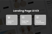 Minimal Fashion Landing Page, an UI Kit Template by SquidPixey (Thumbnail 3 of 5)