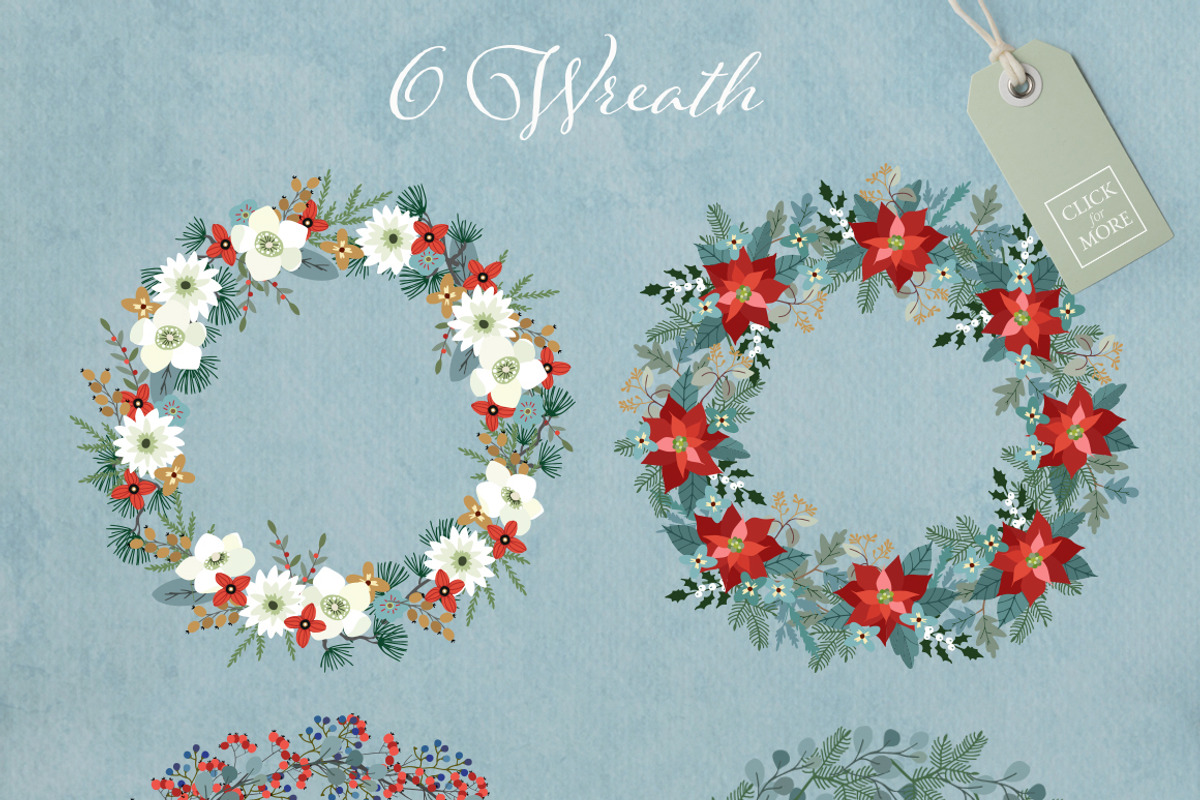 Merry Christmas set, 166 elements, an Animal Illustration by Tabita's shop (Photo 6 of 14)