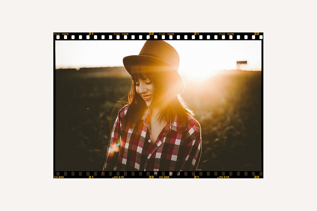 Analog Vintage Frame PNG Kit, a Brushes & More by URSAL Supply (Photo 4 of 6)
