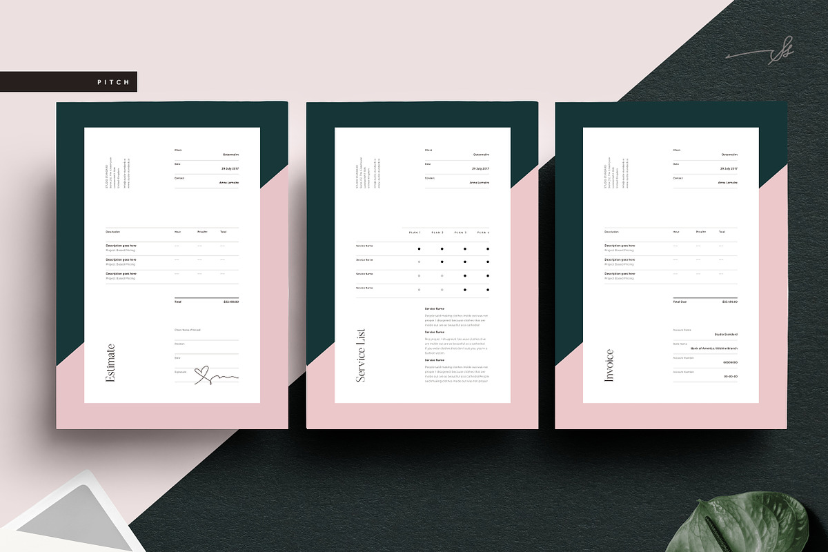 GALERIE Pitch Pack, a Brochure Template by Studio Standard (Photo 10 of 14)