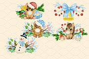 Holiday Pony Clipart & Pattern Bundl, an Object Graphic by Amarawolf's Art (Thumbnail 5 of 13)