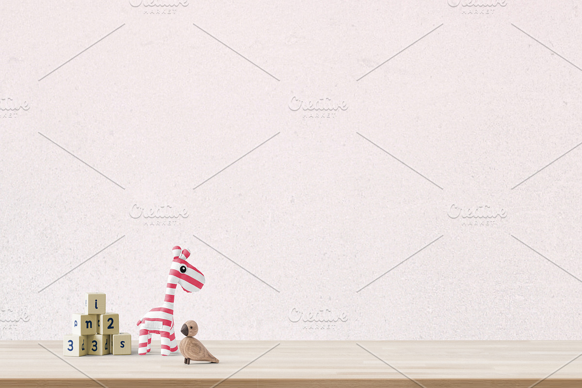 kids room mockups bundle, a Mockup by PinkJellyfish (Photo 3 of 8)
