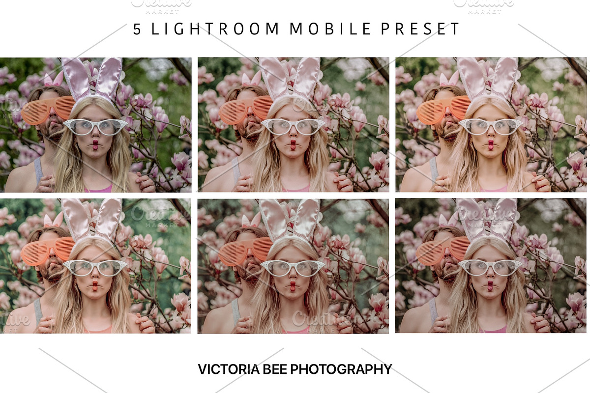 5 Mobile Presets SAKURA, an Action Add-On by Victoria Bee Presets (Photo 9 of 10)