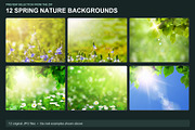 12 Spring Nature JPG Backgrounds, a Nature Photo by vovan (Thumbnail 2 of 2)