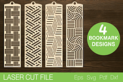 Bookmark Laser Cut SVG, a Templates & Theme by Lerina Art (Thumbnail 1 of 3)