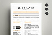 Resume Template 4 Pack | CV Template, a Resume Template by Refinery Resume Co. (Thumbnail 1 of 3)