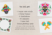Day of the Dead - Mexican collection, an Object Graphic by DariSmartArt (Thumbnail 2 of 14)