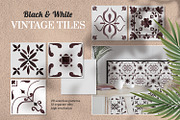 Vintage Tile Collection, a Pattern Graphic by Kate Galunga Artstore (Thumbnail 1 of 8)