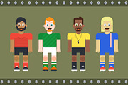 Football avatar constructor, a Healthcare Illustration by Muar Mar (Thumbnail 3 of 5)