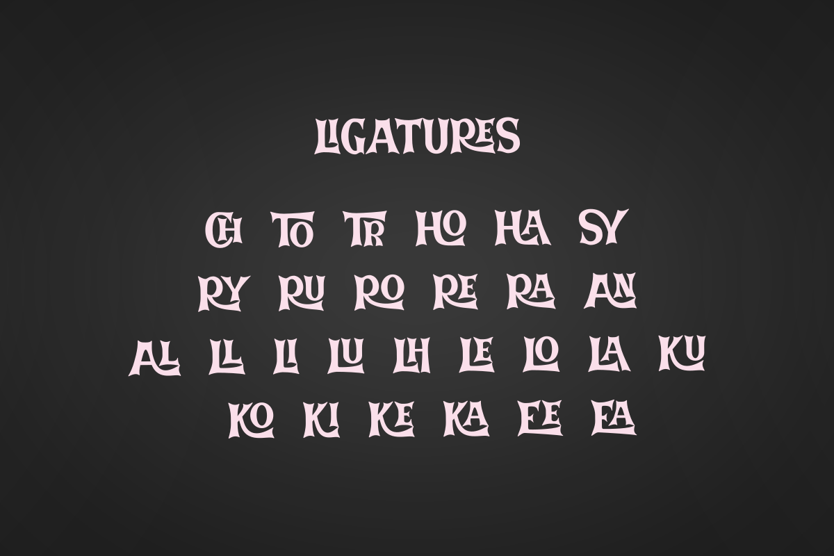 Witchlight Halloween - Display Font, a Handwritten Font by SaktiAvellin (Photo 8 of 8)