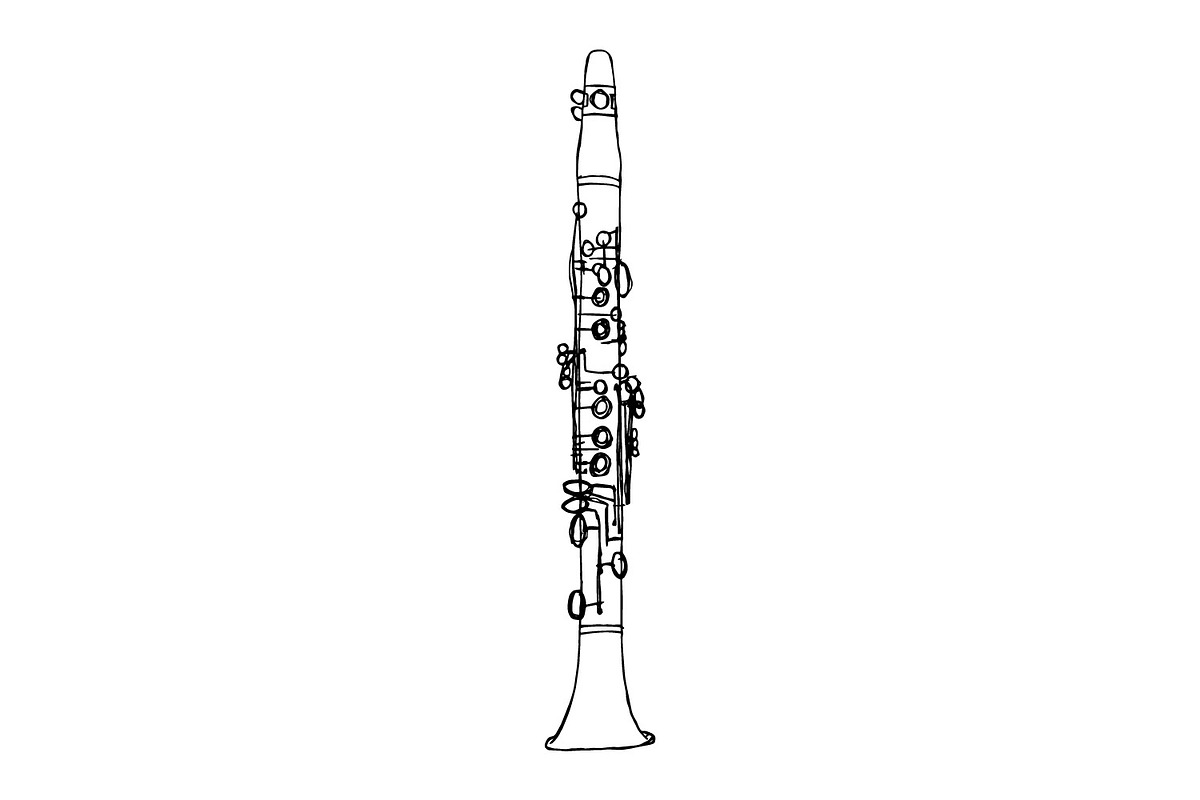 Musical Instruments Sketch SVG, a Graphic by PinkHouseCollection (Photo 3 of 4)