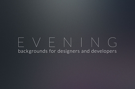 Evening Background Pack