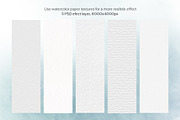 Watercolor Photoshop brush set, a Brush Add-On by Jenteva Art (Thumbnail 9 of 15)