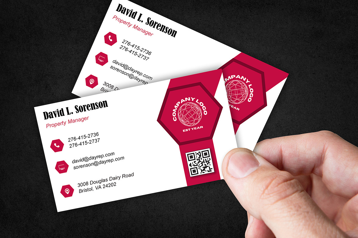 Modern Creative Business Card PSD preview 5