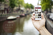 10 urban photo mockups - iPhone 5, an iPhone Mockup by show it better (Thumbnail 2 of 5)