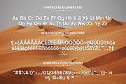 Arabian Storm Display Font, a Sans Serif Font by Creativetacos (Thumbnail 7 of 8)