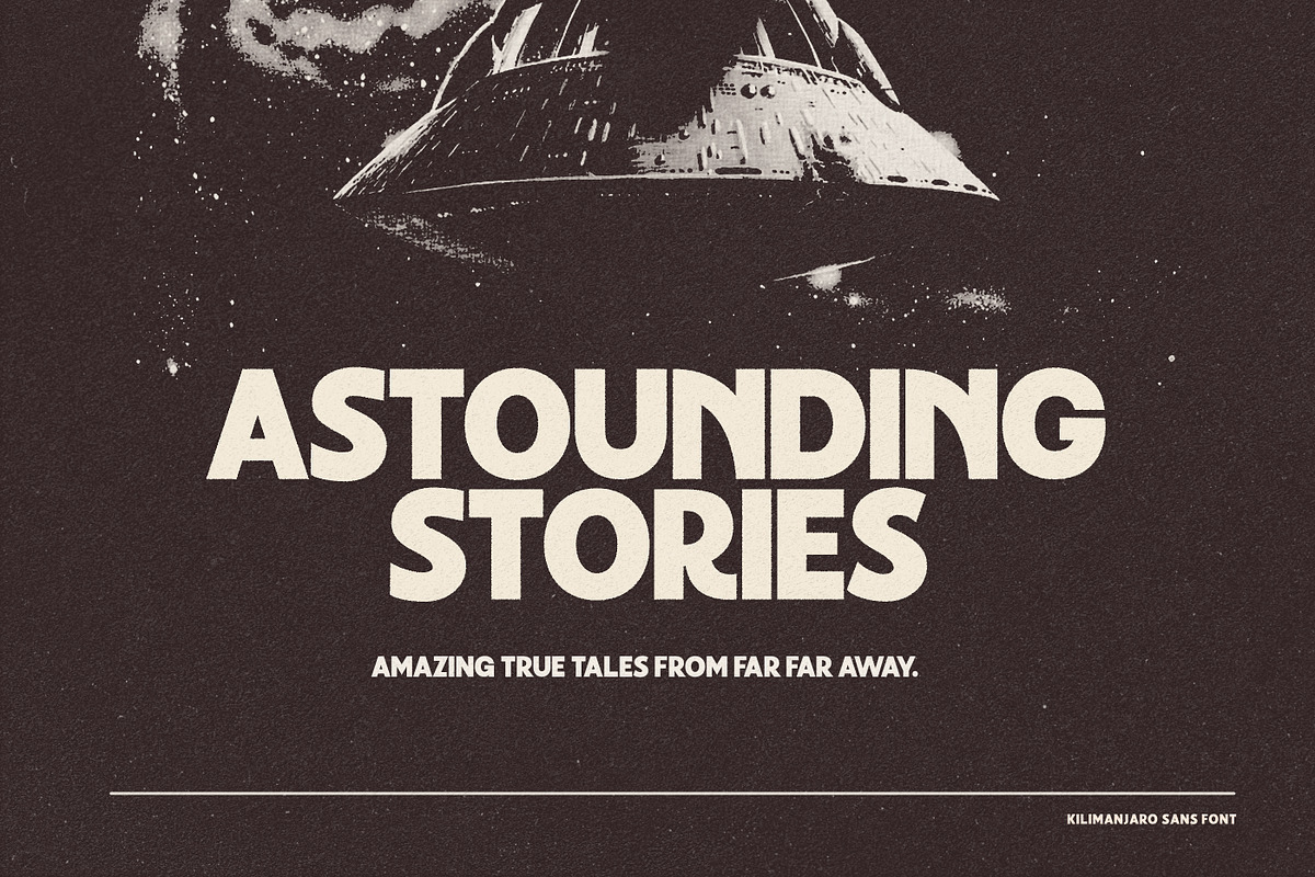 Kilimanjaro Sans (36 fonts), a Font by Nicky Laatz (Photo 48 of 75)