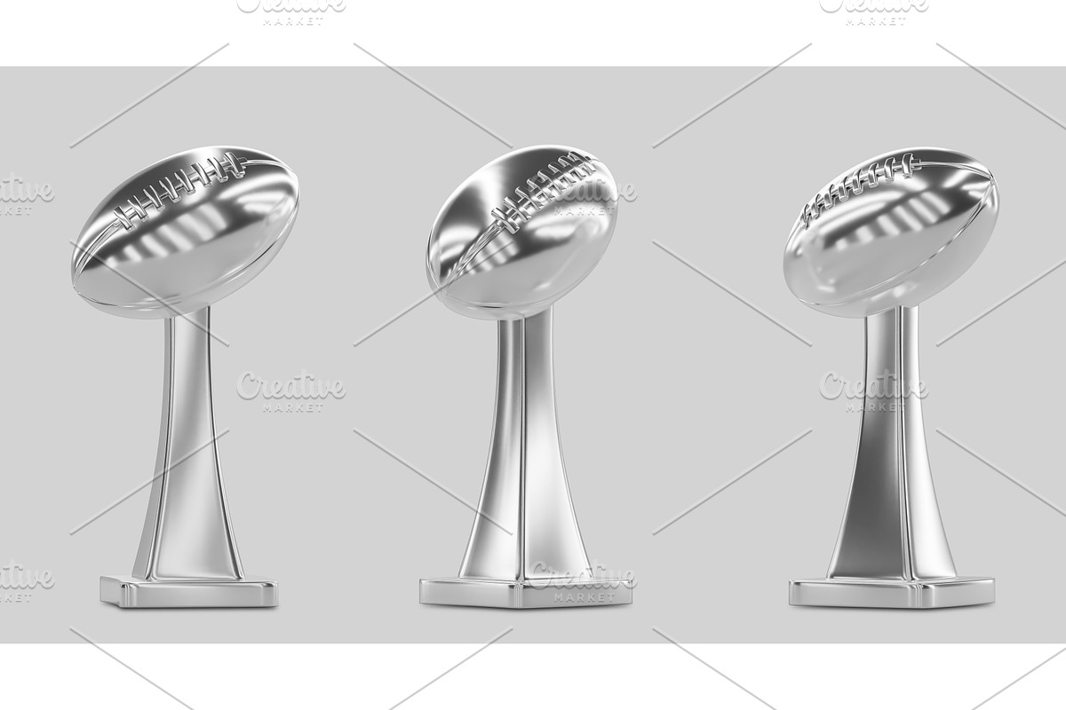 Super Bowl trophy, Vince Lombardi, a Sport Illustration by Marozhkastudio