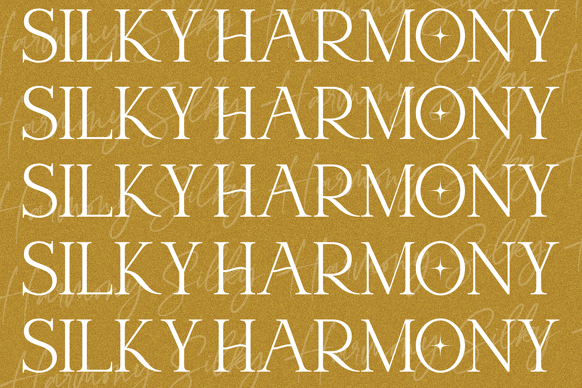 Silky Harmony, a Handwritten Font by Prestige Artsy Studio (Photo 5 of 12)