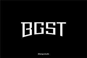BGST font( esport)