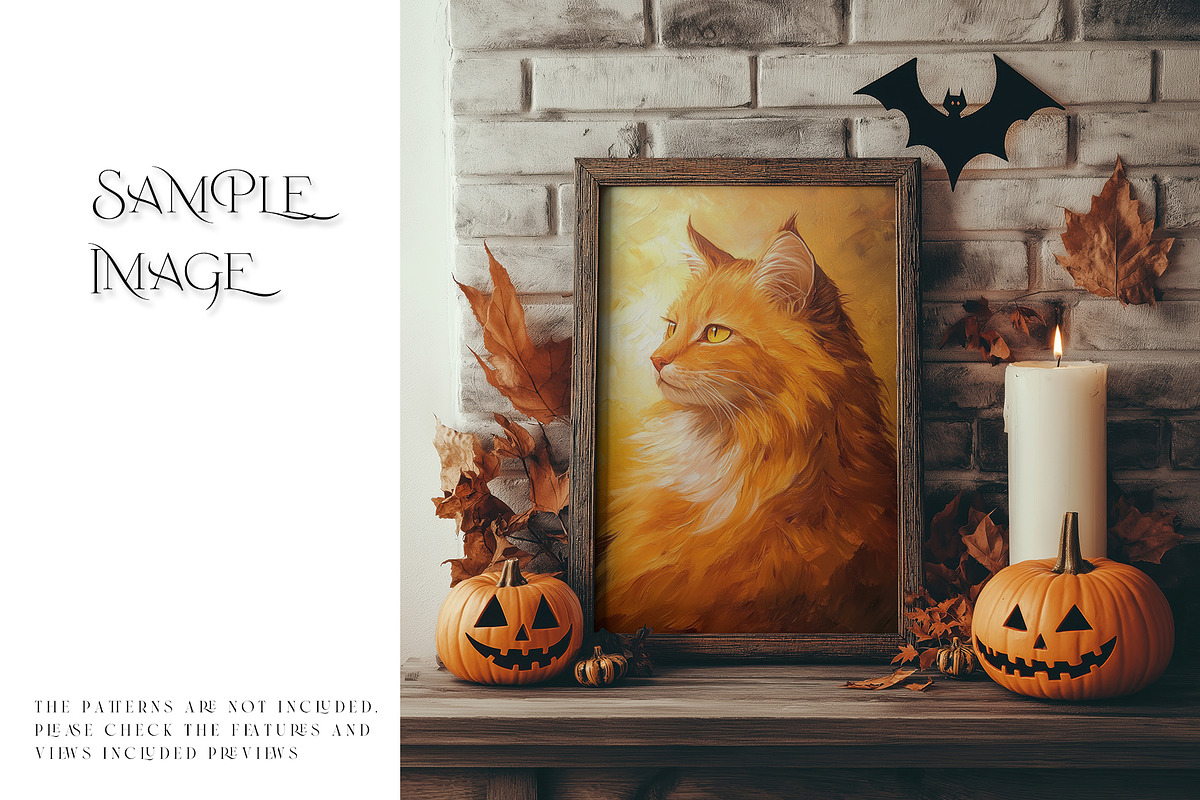 Halloween Spooky Frames Collection 2, a Household Mockup by mock-ups (Photo 6 of 23)