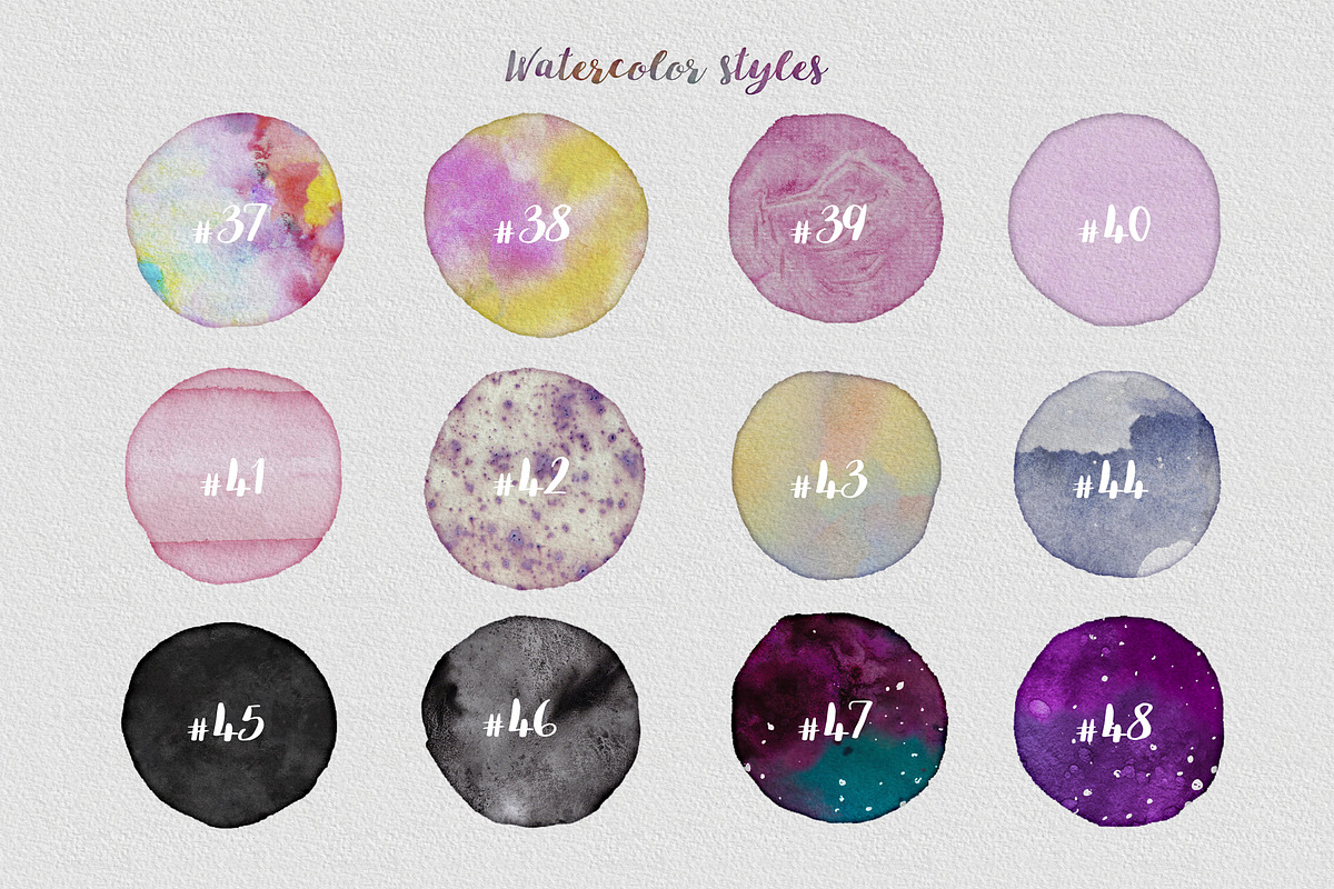 Watercolor Layer Effects Photoshop, a Layer Style Add-On by Sophico (Photo 6 of 9)