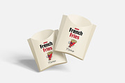 Fast Food French Fries Mockup, an Advertising Mockup by Indah (Thumbnail 4 of 6)