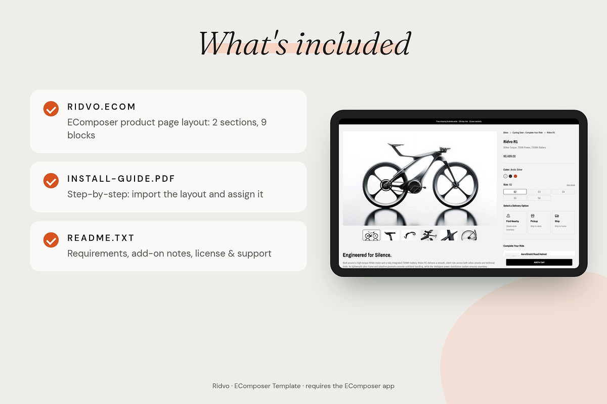 Ridvo - Shopify EComposer Template, a Shopify Template by Boost Convert (Photo 3 of 11)