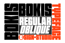 Bokis - Bold Sans