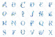 Watercolor Butterfly Alphabet Clipar, an Illustration by DreamPrint404 (Thumbnail 2 of 4)