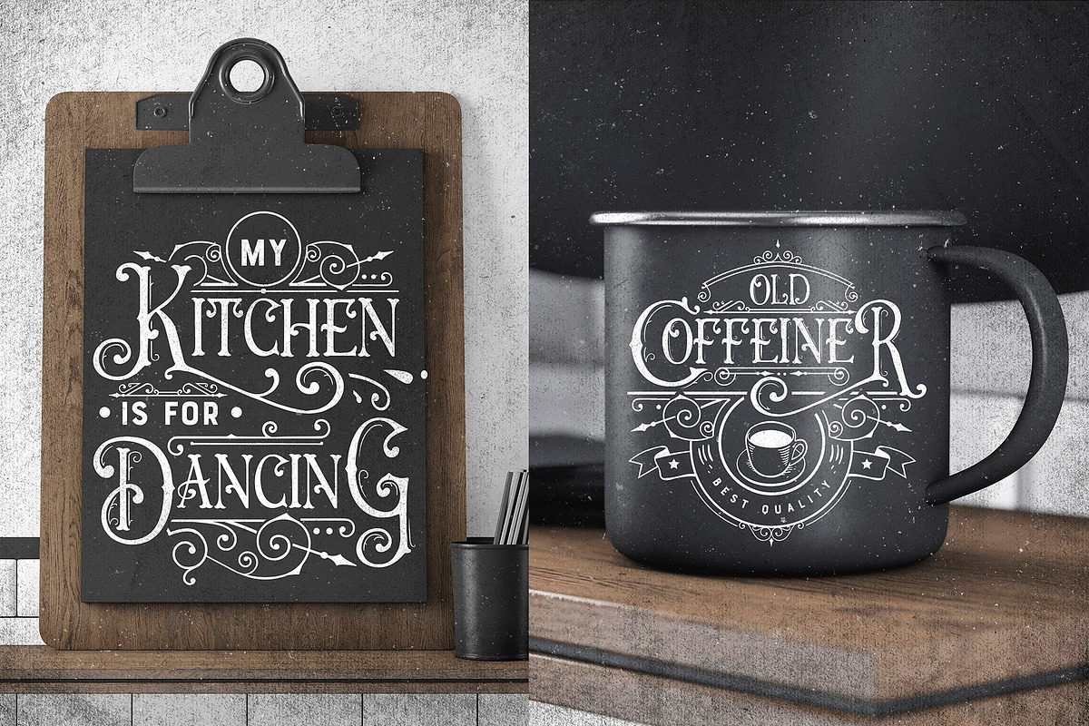 Troemys Font Trio and extras, a Font by BlackCatsMedia (Photo 14 of 14)