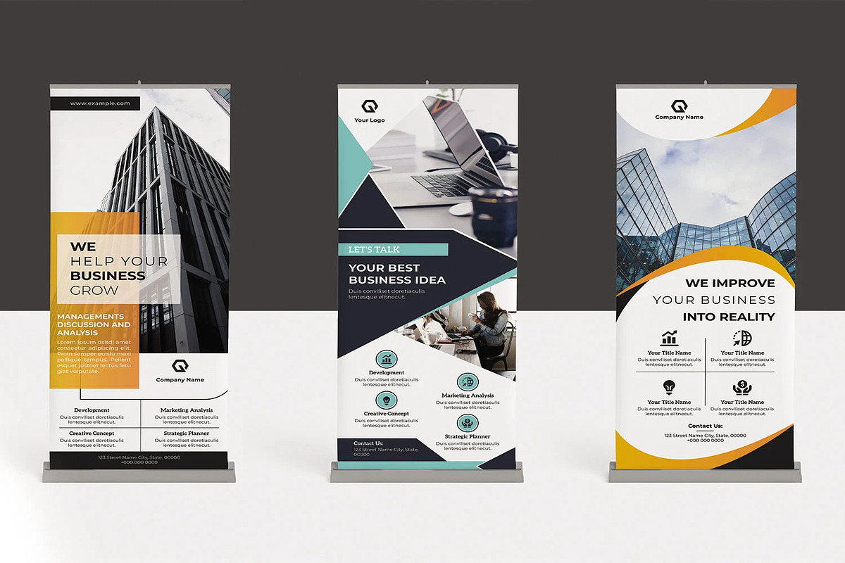 Business Roll-Up, a Stationery Template by Template Shop (Photo 4 of 4)