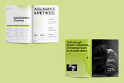 Minimalist Impact Report Template, a Brochure Template by fakhroo (Thumbnail 9 of 9)