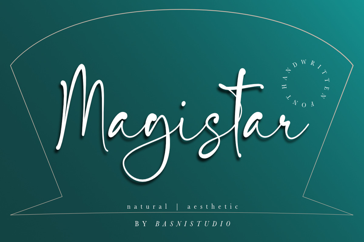 Romantic Handwriting Bundle, a Handwritten Font by Basnistudio (Photo 21 of 25)