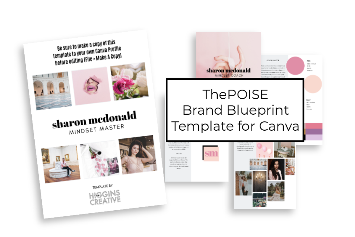 Brand Blueprint Template - POISE, a Presentation Template by The Higgins Creative (Photo 2 of 5)