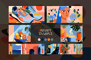 Playful Modernist Illustrations, a Decorative Illustration by Artimind Studio (Thumbnail 4 of 9)