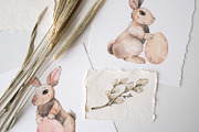 -30% Easter bunny. Spring watercolor, an Animal Illustration by Kate Macate (Thumbnail 4 of 15)