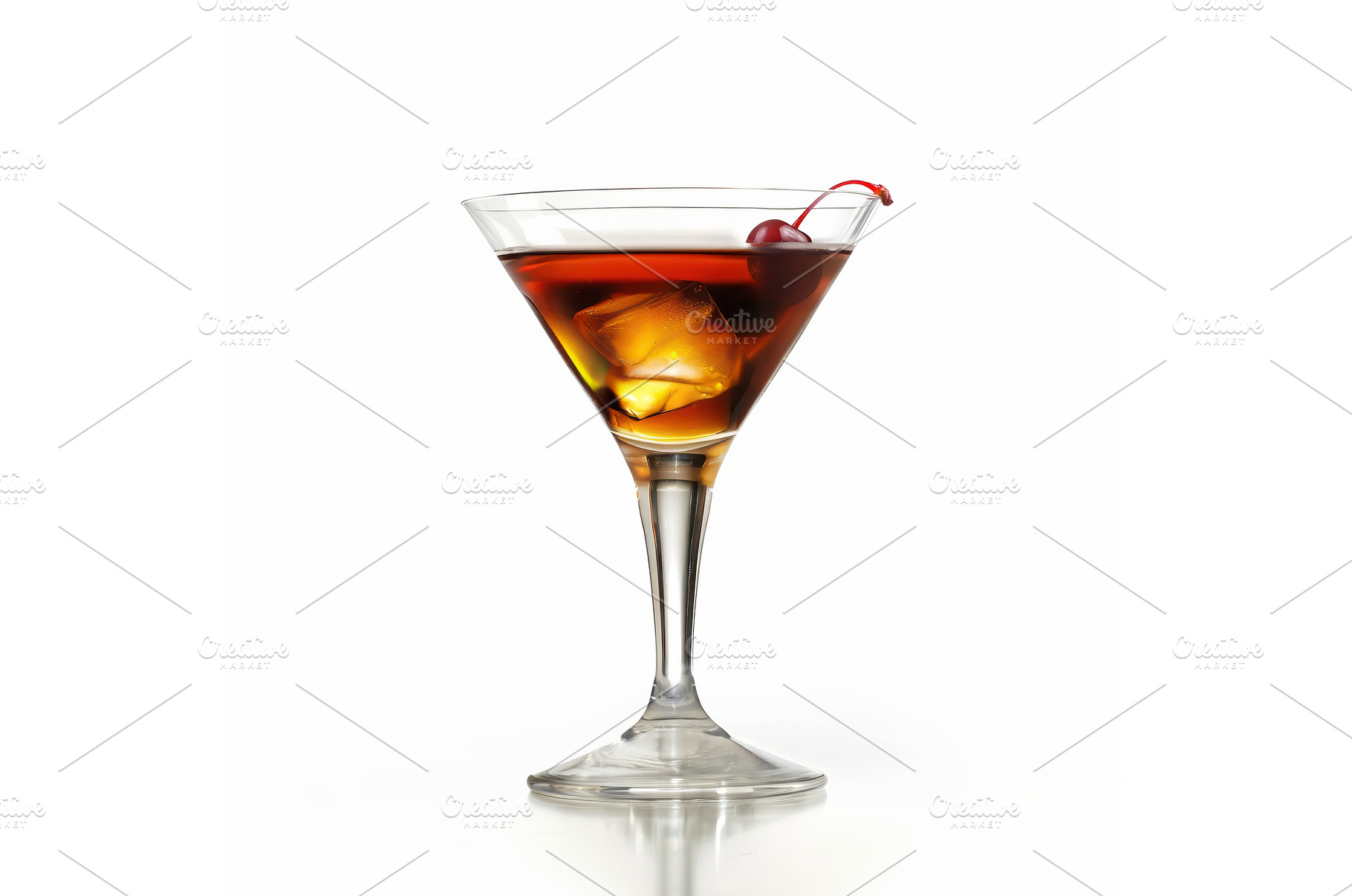 A classic Manhattan cocktail, a Food & Drink Photo by piter.goskov