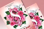 Women's Day Flyer, a Flyer Template by AyumaDesign (Thumbnail 3 of 4)