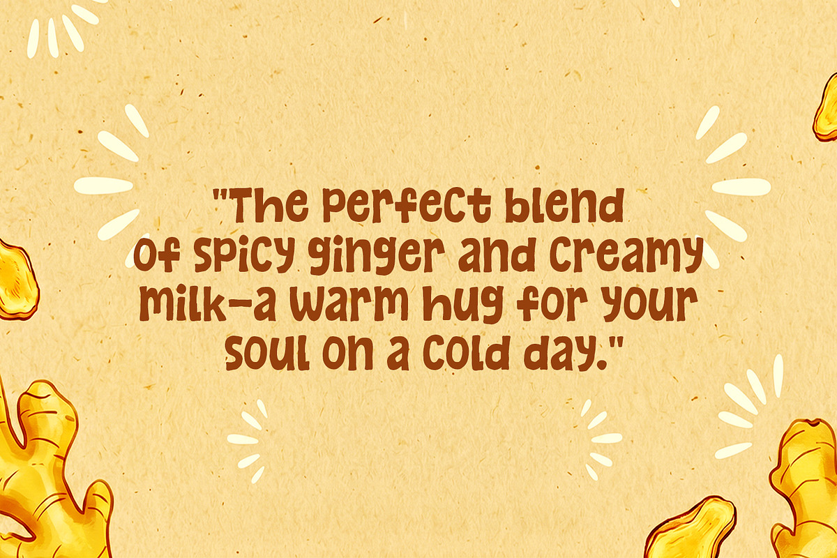 Ginger Times - Cozy & Display Font, a Handwritten Font by khurasan (Photo 2 of 6)