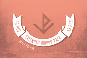 Extended ribbon pack - Ai, an Object Graphic by Vitek Graphic (Thumbnail 1 of 5)