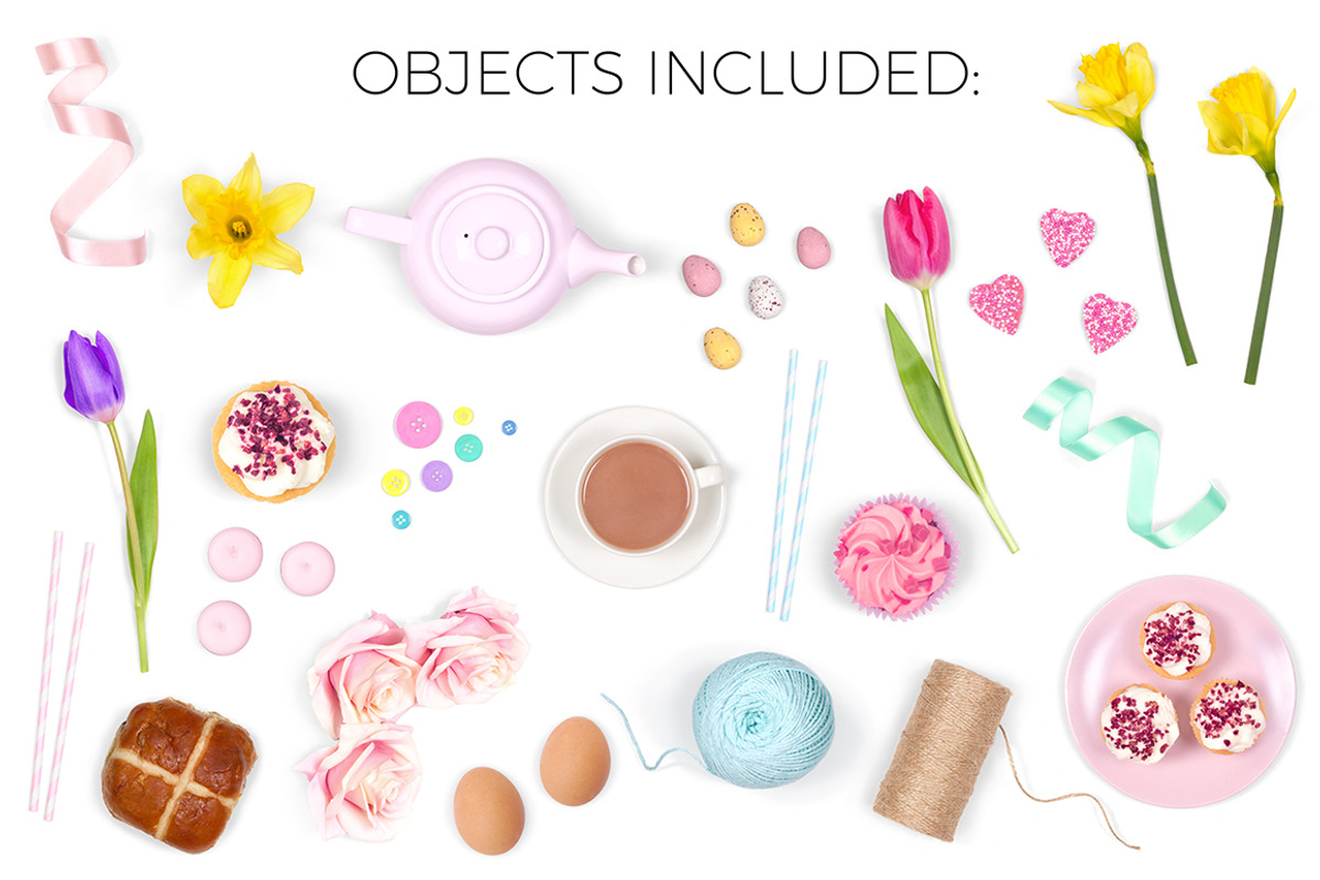 Spring Scene Creator - Top View, a Product Mockup by Pixomize (Photo 6 of 7)