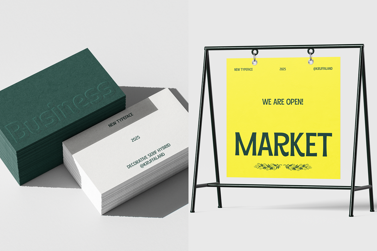 Kruffaland - Decorative Serif Font, a Serif Font by Studio Moara (Photo 6 of 8)
