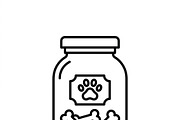 49 Christmas Pet Accessories Icons, an Outline Icon by adenpinkstore (Thumbnail 23 of 23)